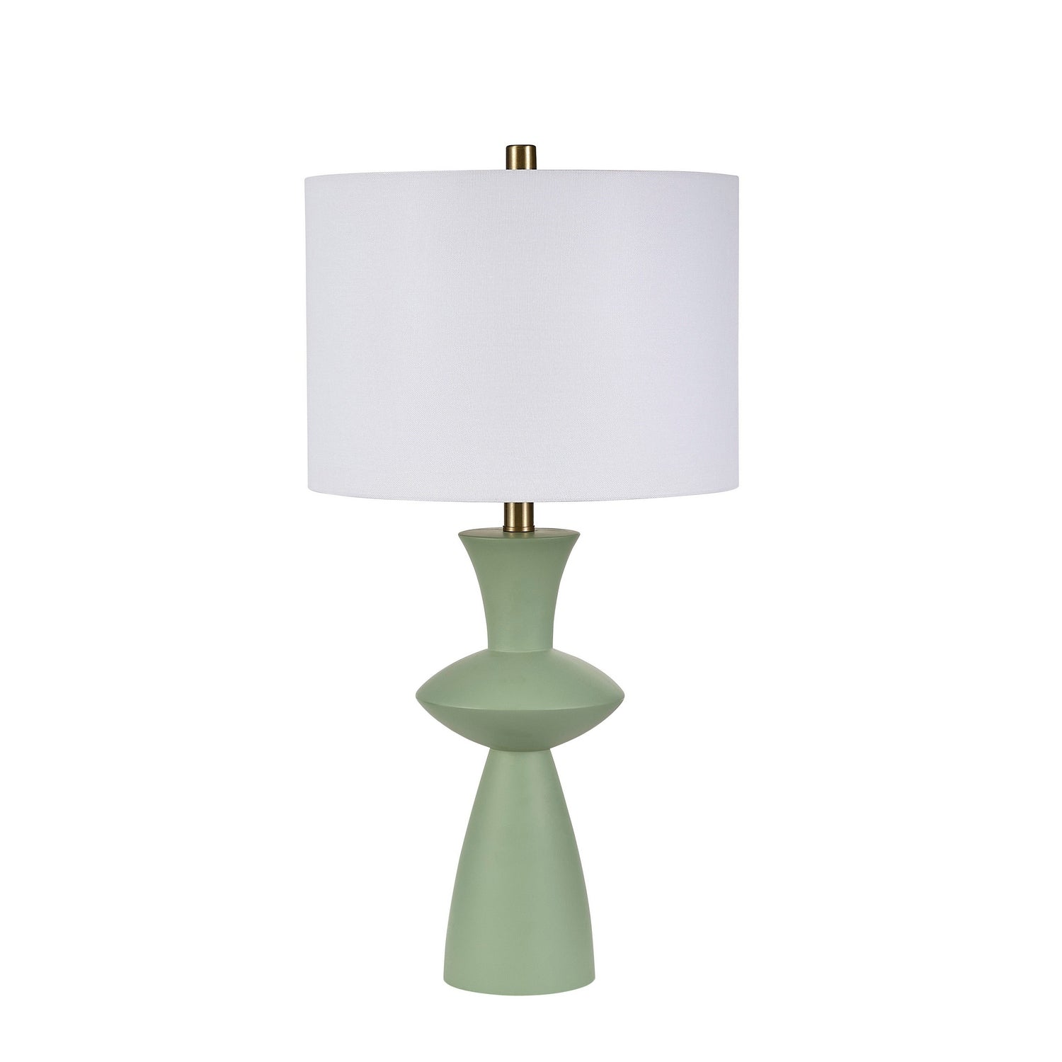 Forty West - 710324 - One Light Table Lamp - Dupree - Green