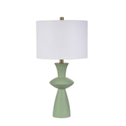 Forty West - 710324 - One Light Table Lamp - Dupree - Green