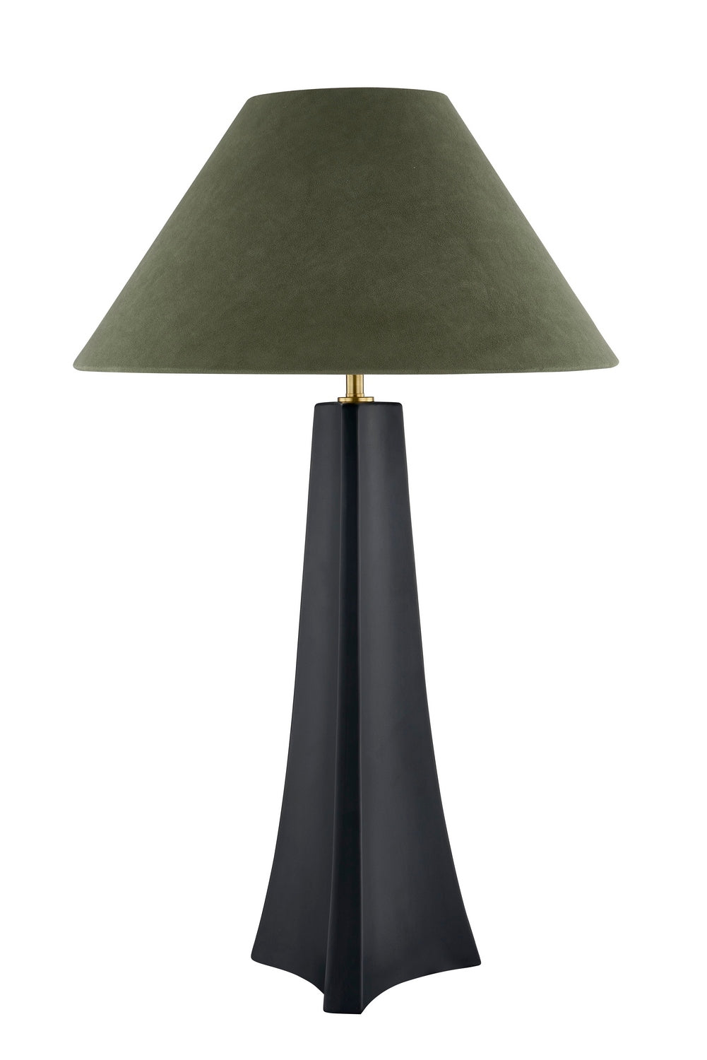 Forty West - 710337 - One Light Table Lamp - Parks - Black