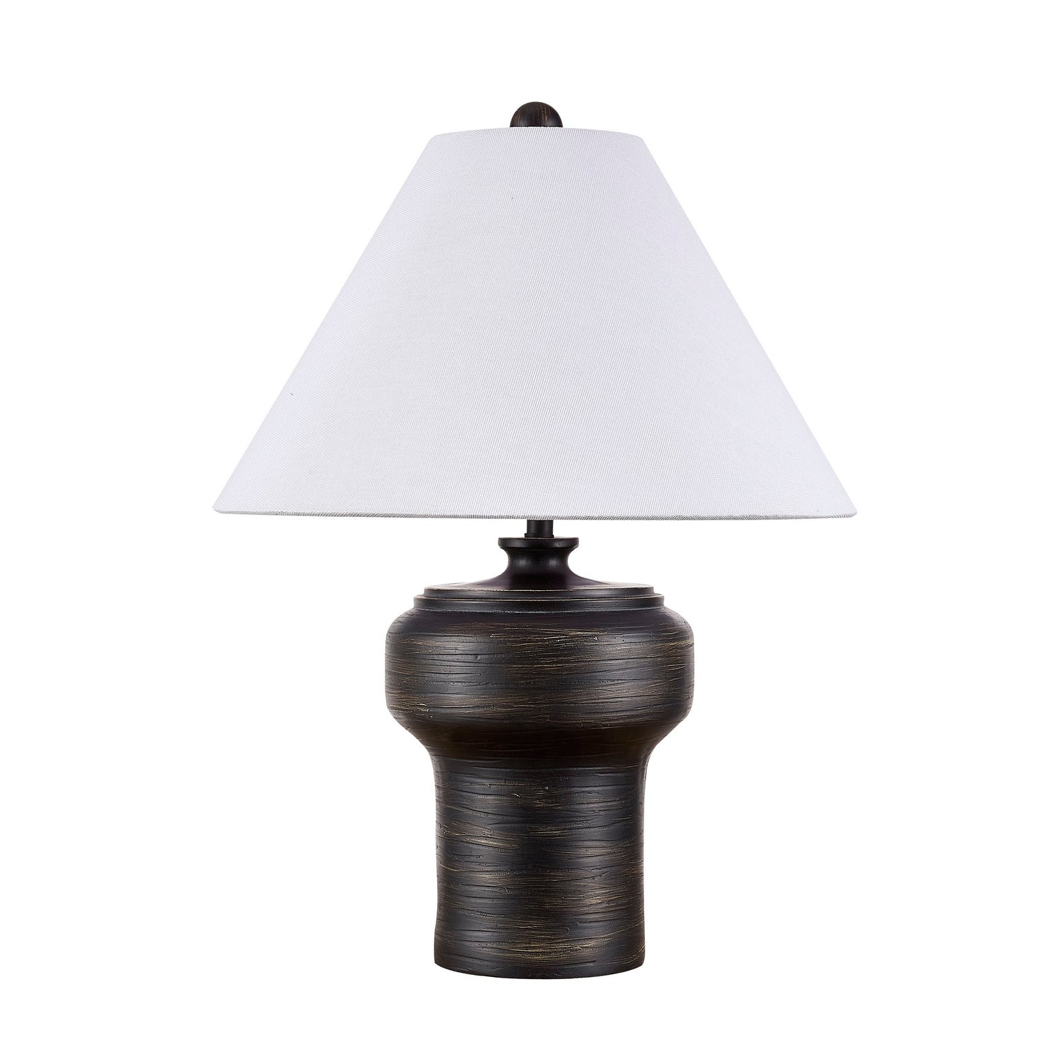 Forty West - 720143 - One Light Table Lamp - Merrick - Black Wash