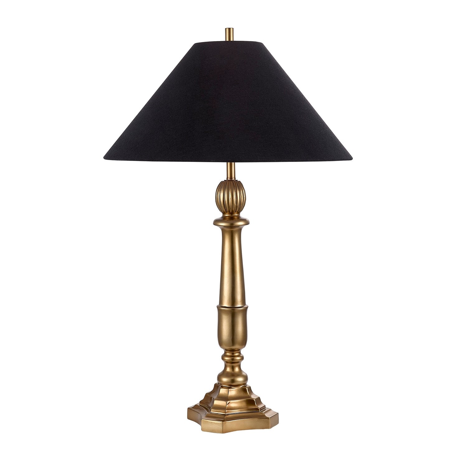 Forty West - 720150 - One Light Table Lamp - Stonewall - Brass
