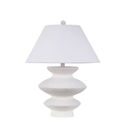 Forty West - 720153 - One Light Table Lamp - Natasha - White