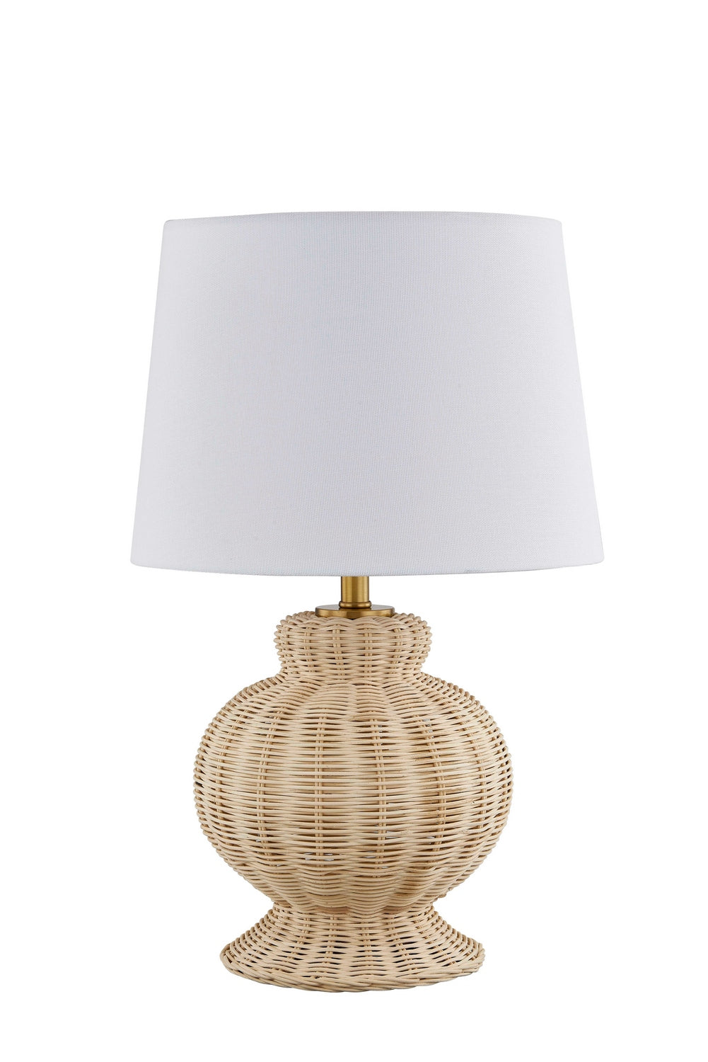Forty West - 72634 - One Light Table Lamp - Mellie - Light Natural Brown Wood