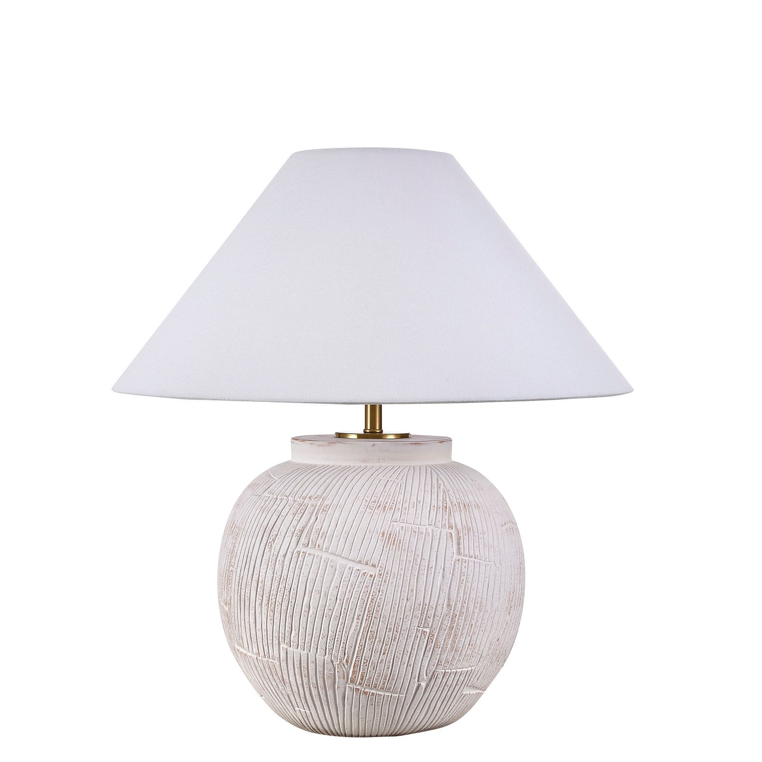 Forty West - 72639 - One Light Table Lamp - Ward - White-washed