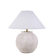 Forty West - 72639 - One Light Table Lamp - Ward - White-washed