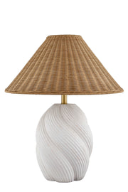 Forty West - 72640 - One Light Table Lamp - Royce - White