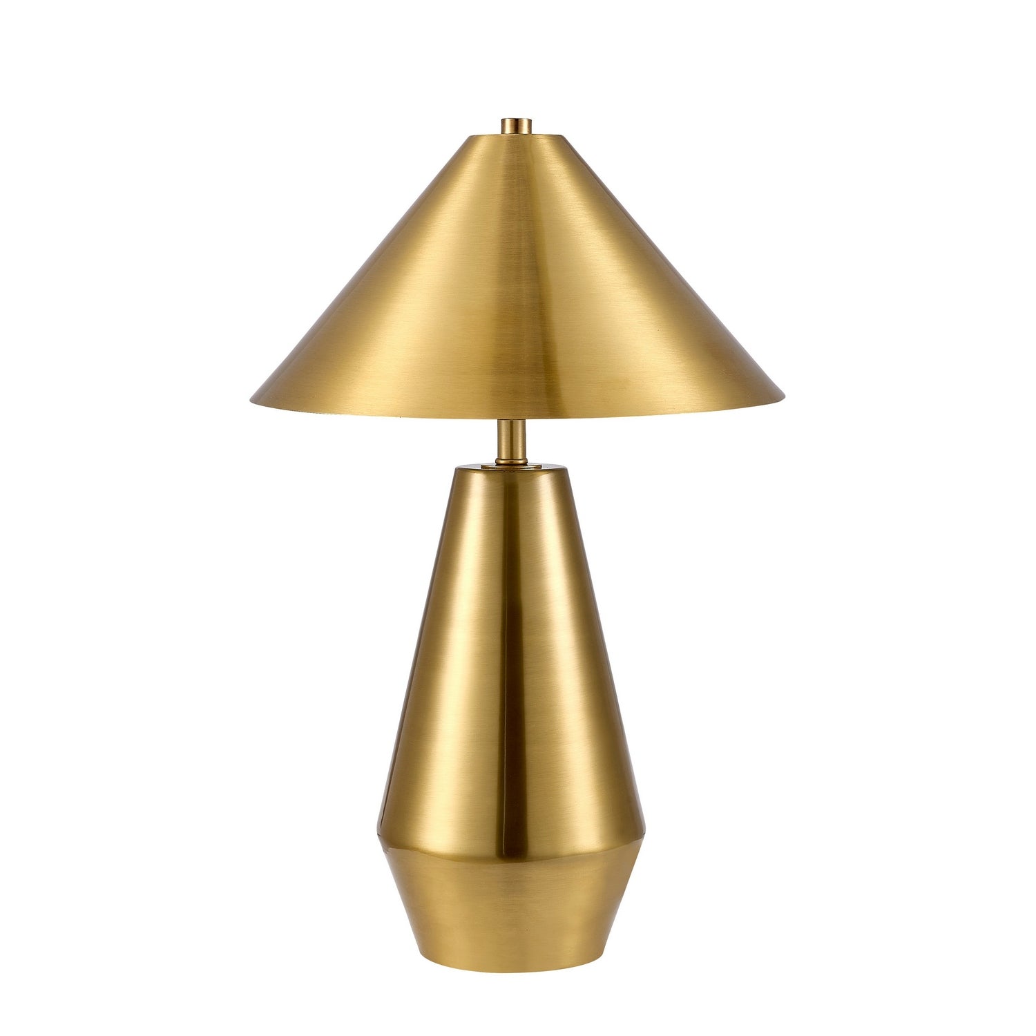 Forty West - 72649 - One Light Table Lamp - Finch - Brass