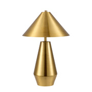 Forty West - 72649 - One Light Table Lamp - Finch - Brass