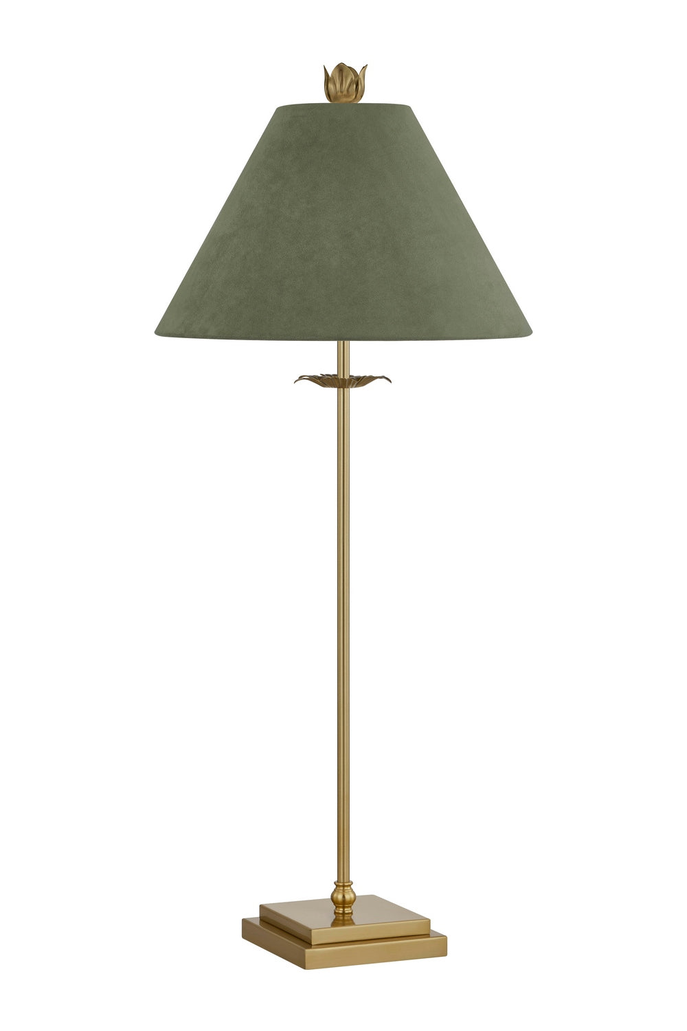 Forty West - 72650 - One Light Table Lamp - Shelly - Aged Brass