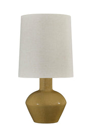 Forty West - 72652 - One Light Table Lamp - Hardy - Mustard