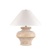 Forty West - 72654 - One Light Table Lamp - Teague - White-washed Beige