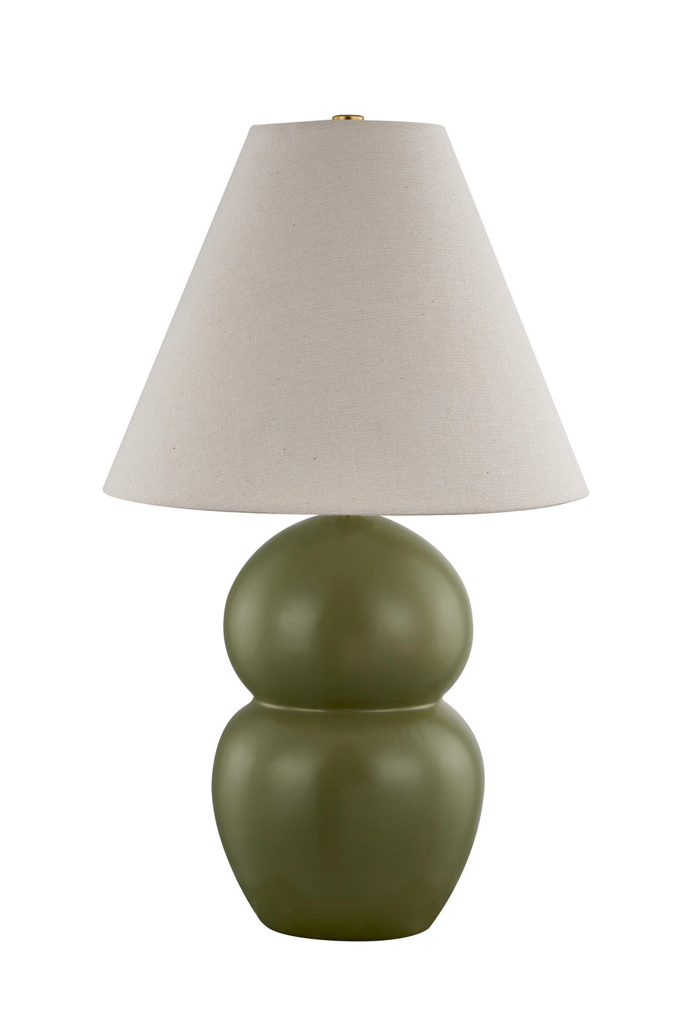 Forty West - 72656 - One Light Table Lamp - Valerie - Green