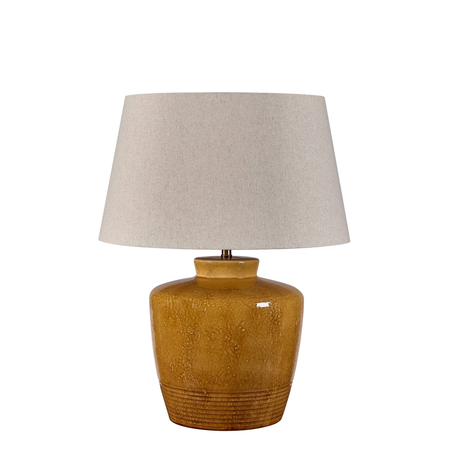 Forty West - 72657 - One Light Table Lamp - Fanning - Brown