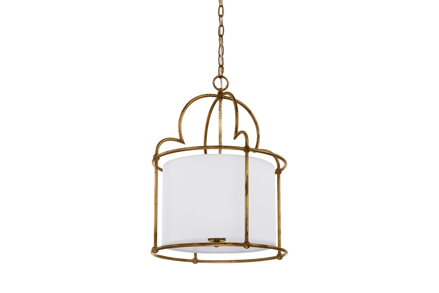 Forty West - 72672 - Four Light Pendant - Kincade - Distressed Antique Gold
