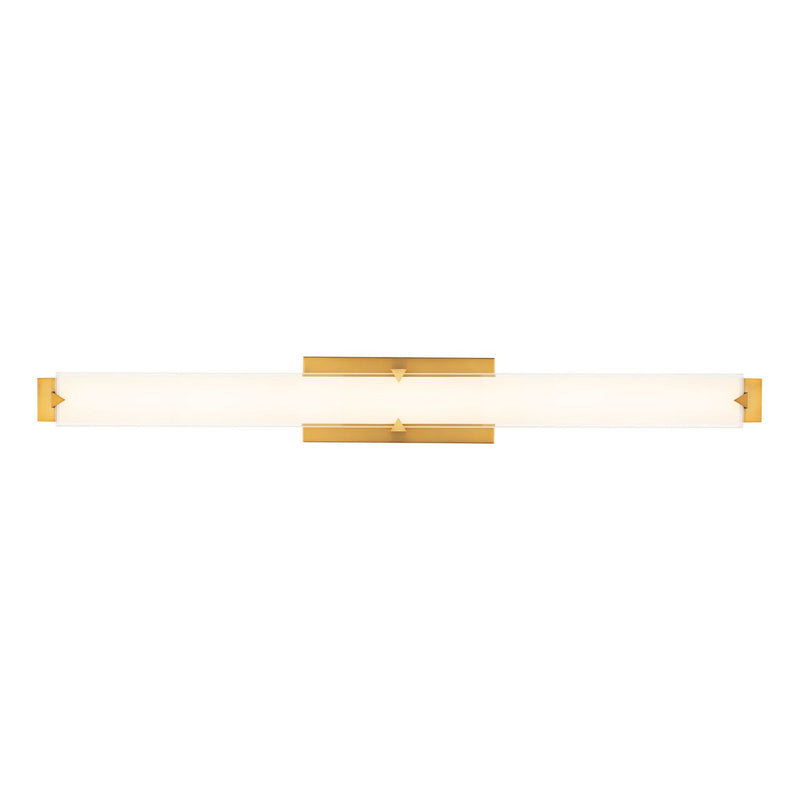 Modern Forms - WS-7537-35-AB - LED Bath Vanity - Carlisle - Aged Brass