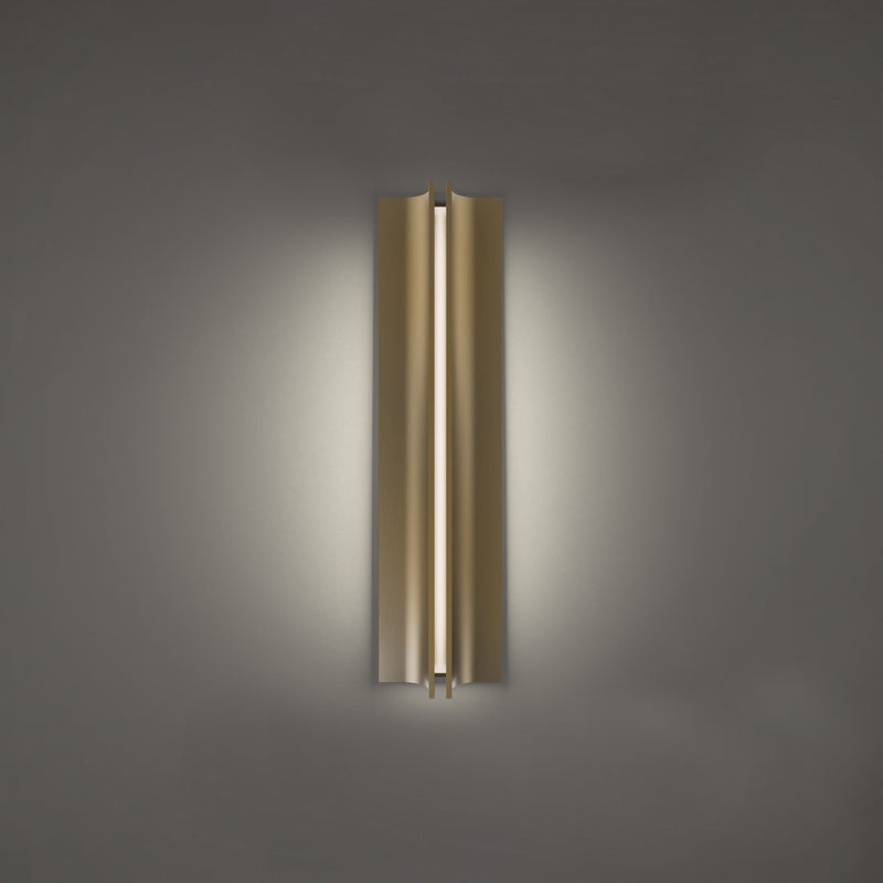 Modern Forms - WS-82522-40-AB - LED Wall Sconce - Strait - Aged Brass