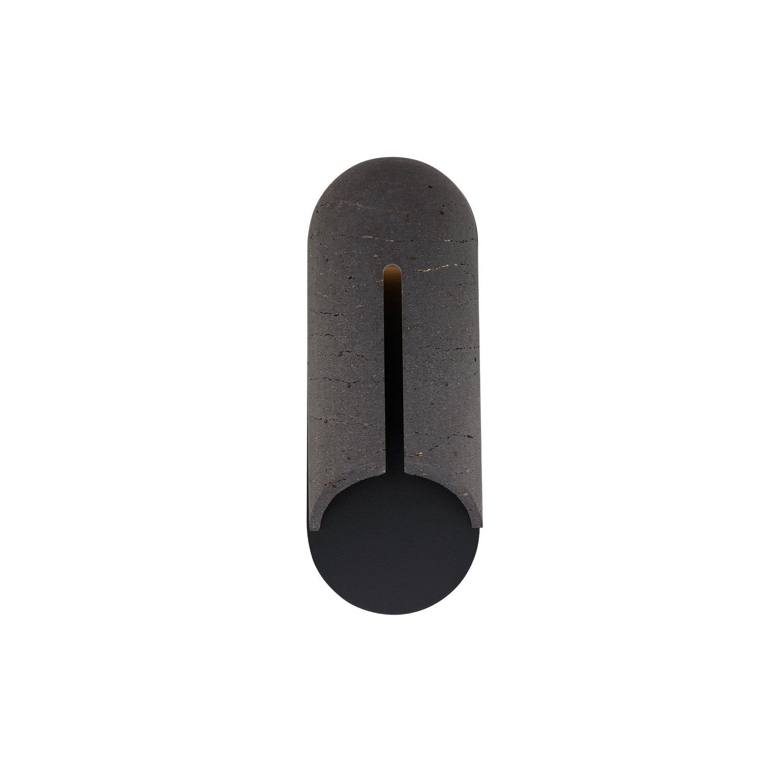 Modern Forms - WS-W10522-40-BV/BK - LED Outdoor Wall Sconce - Clog - Bassalt Stone/Black