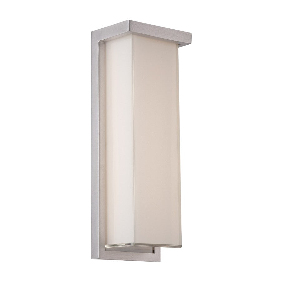 Modern Forms - WS-W1414-27-AL - LED Outdoor Wall Sconce - Ledge - Brushed Aluminum