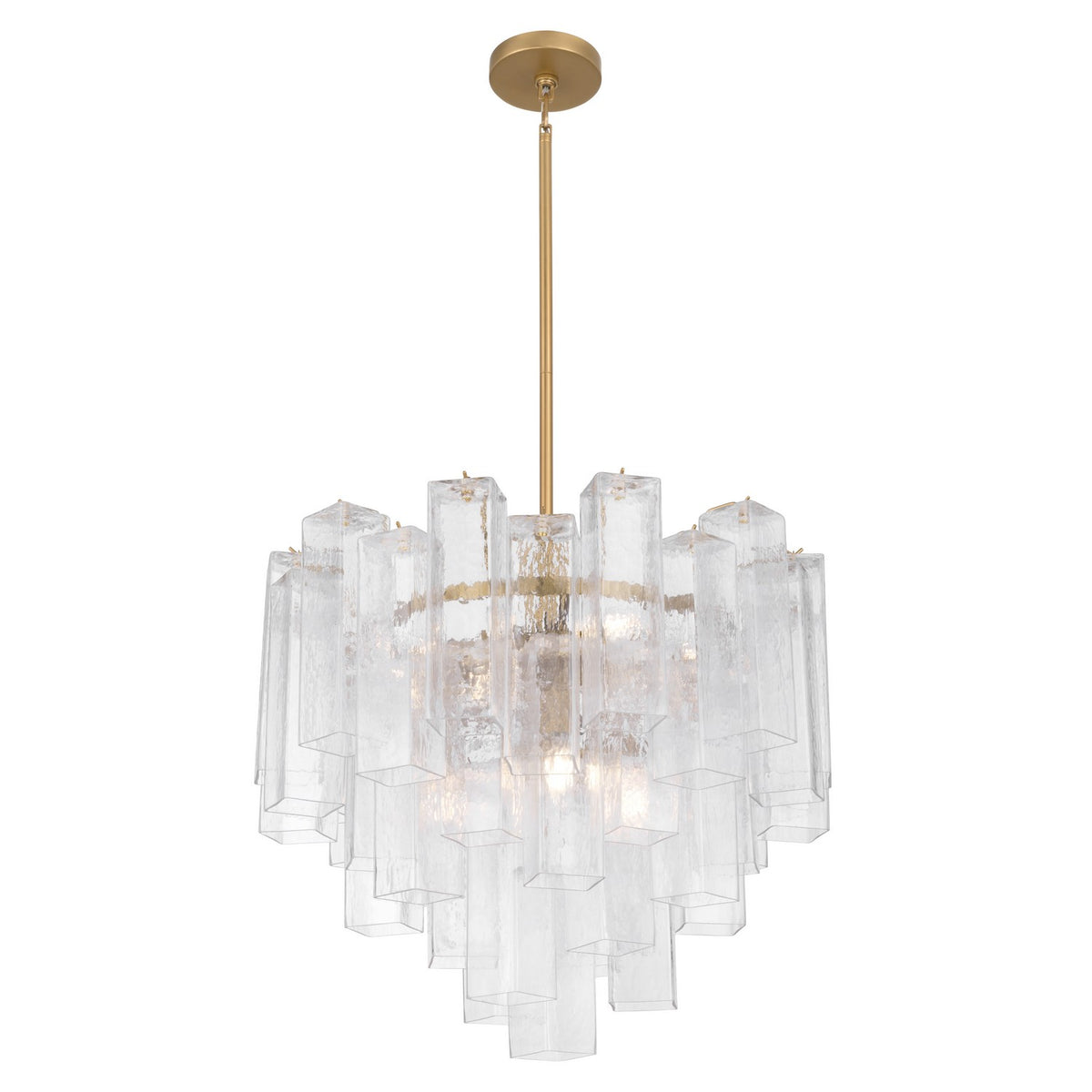 Metropolitan - N3148-732 - Nine Light Pendant - Torvento - Legacy Brass