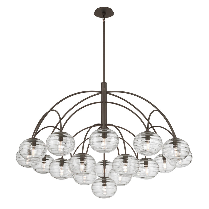 Metropolitan - N3509-860 - 19 Light Chandelier - Lenora - Dark Bronze