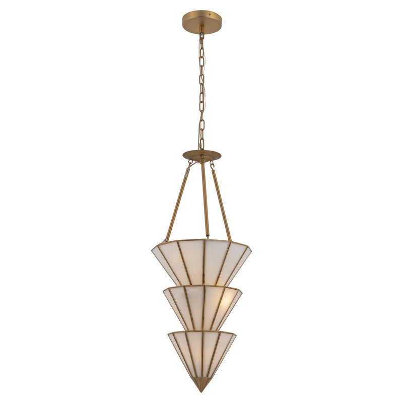 Metropolitan - N5625-732 - Five Light Pendant - Jaxen - Legacy Brass