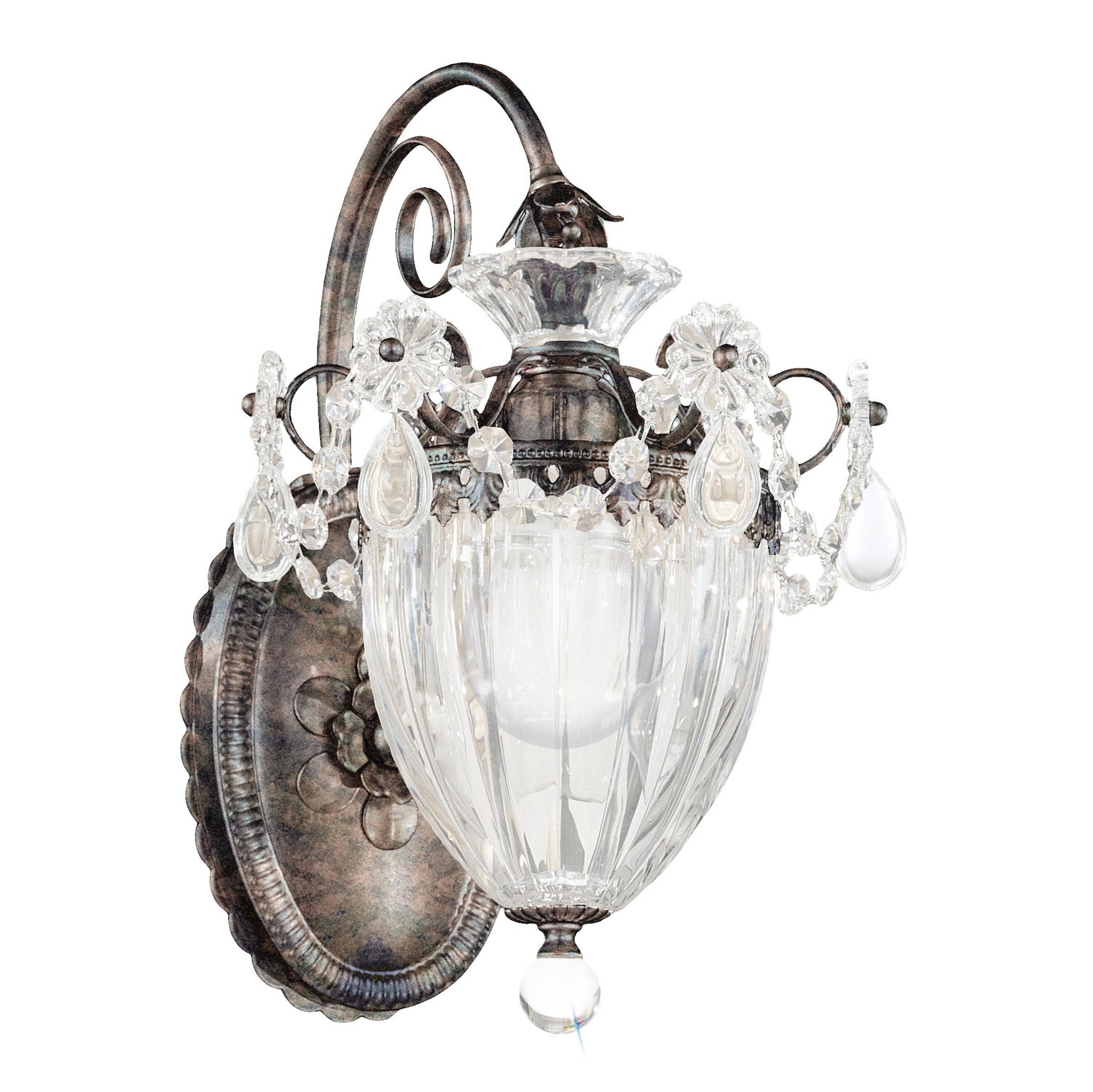 Schonbek - 1240-76A - One Light Wall Sconce - Bagatelle - Heirloom Bronze