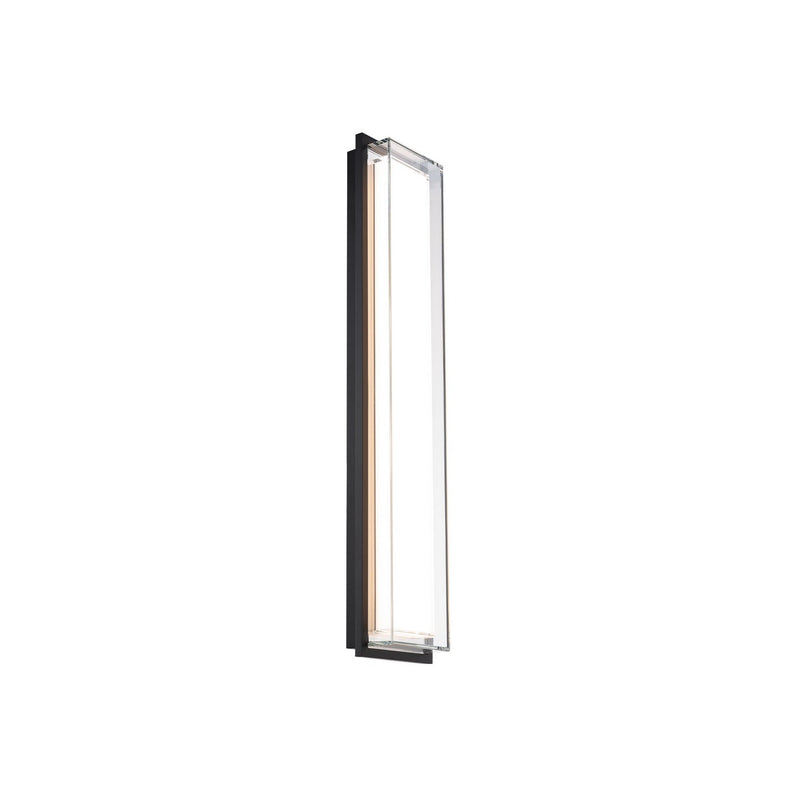 Modern Forms - WS-W16526-27-BK - LED Outdoor Wall Sconce - Ice Bar - Black
