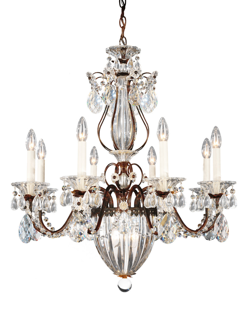 Schonbek - 1248-76A - 11 Light Chandelier - Bagatelle - Heirloom Bronze