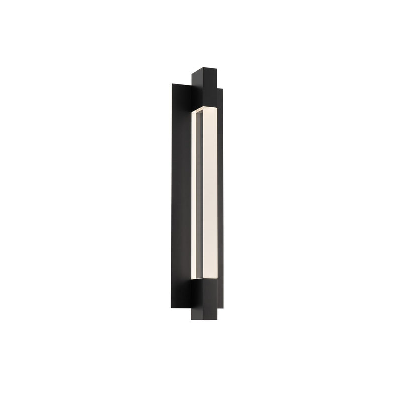 Modern Forms - WS-W30424-35-BK - LED Outdoor Wall Sconce - Heliograph - Black