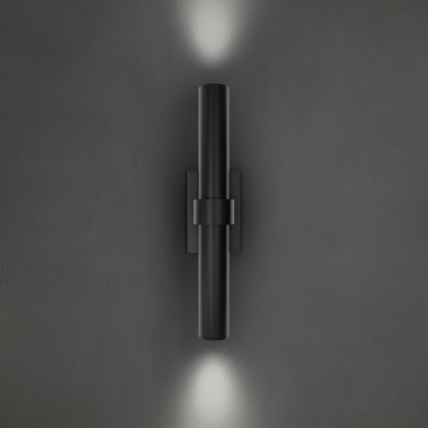 Modern Forms - WS-W84520-40-BK - LED Outdoor Wall Sconce - Quincy - Black