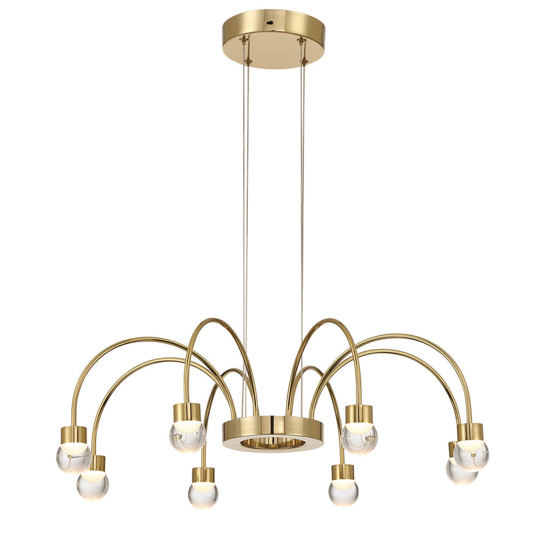 Golden - 1573-8 TG-A - LED Chandelier - Vario - Titanium Gold