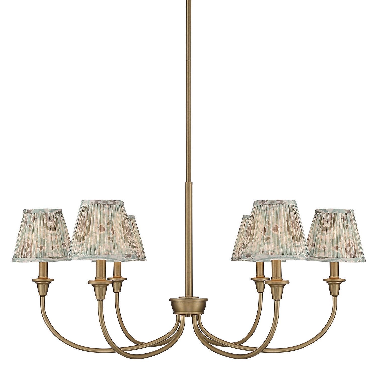 Golden - 1622-6 BCB-HGA - Six Light Chandelier - Cambria - Brushed Champagne Brass