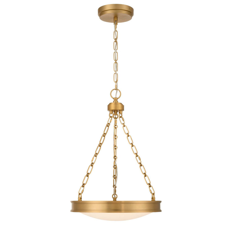 Golden - 1700-17 BCB-EG - LED Pendant - Cameron - Brushed Champagne Brass