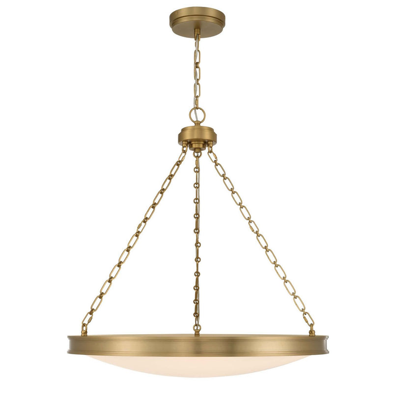Golden - 1700-30 BCB-EG - LED Pendant - Cameron - Brushed Champagne Brass