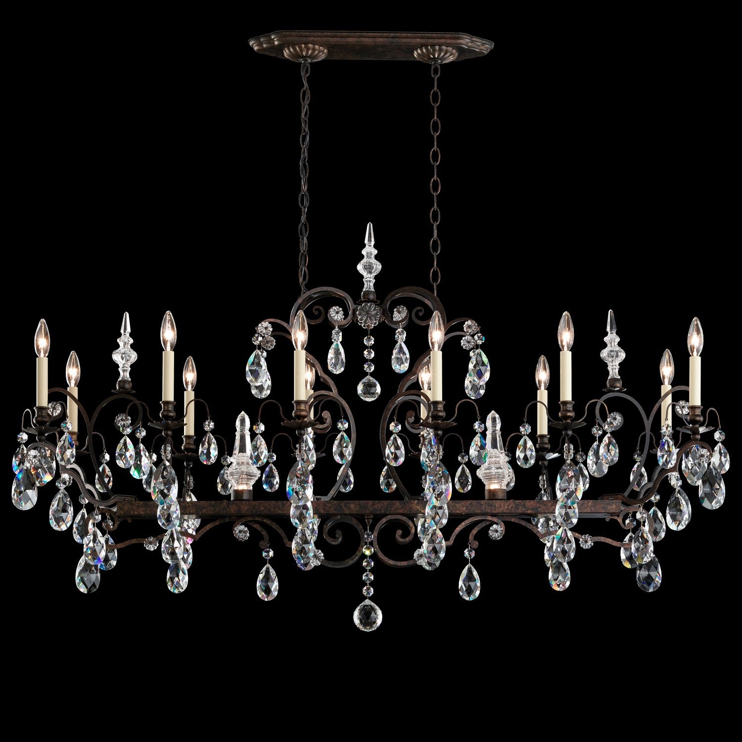 Schonbek - 3796N-26R - 14 Light Chandelier - Renaissance - French Gold