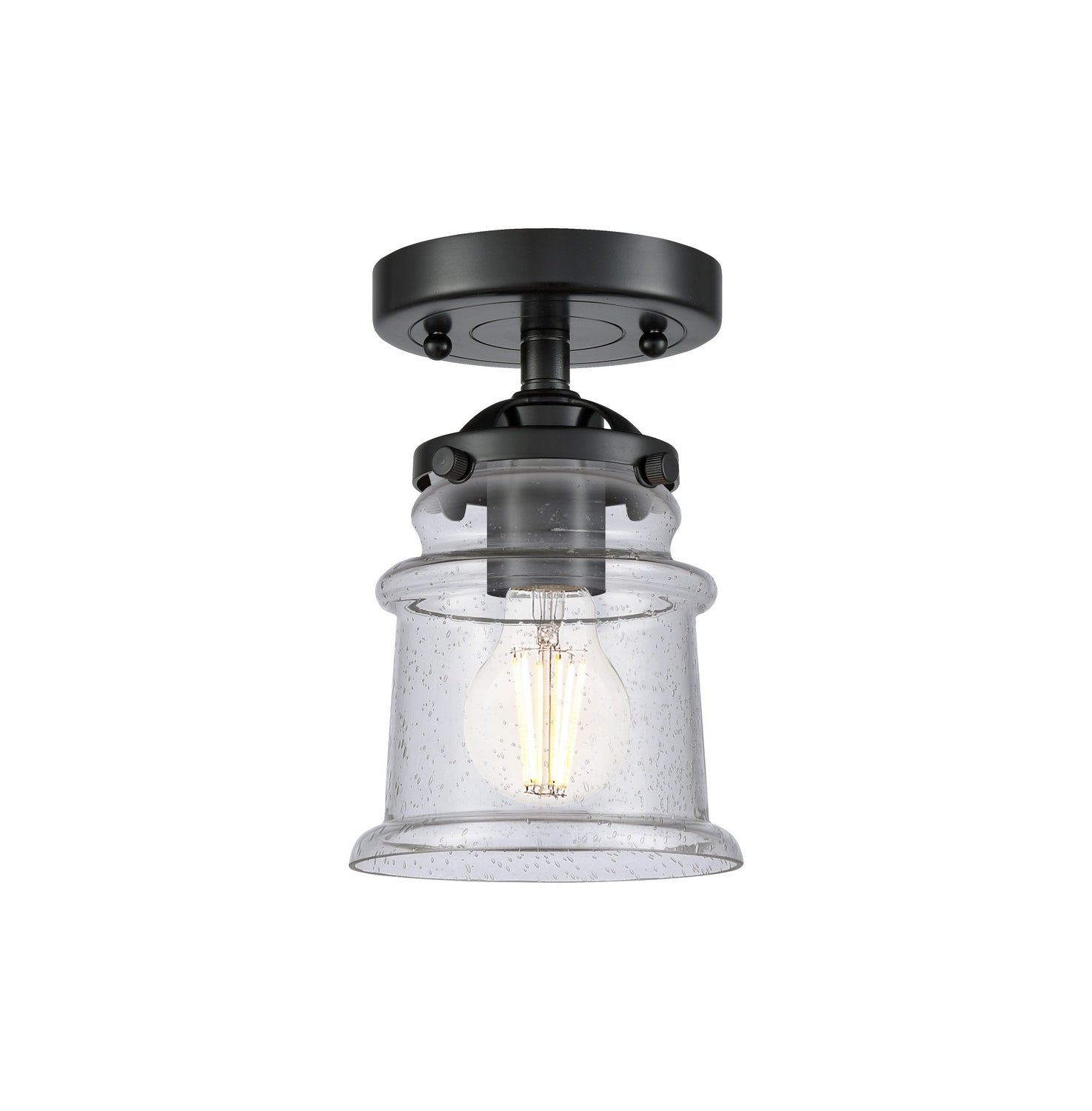 Innovations - 284-1C-OB-G184S - One Light Semi-Flush Mount - Nouveau - Oil Rubbed Bronze