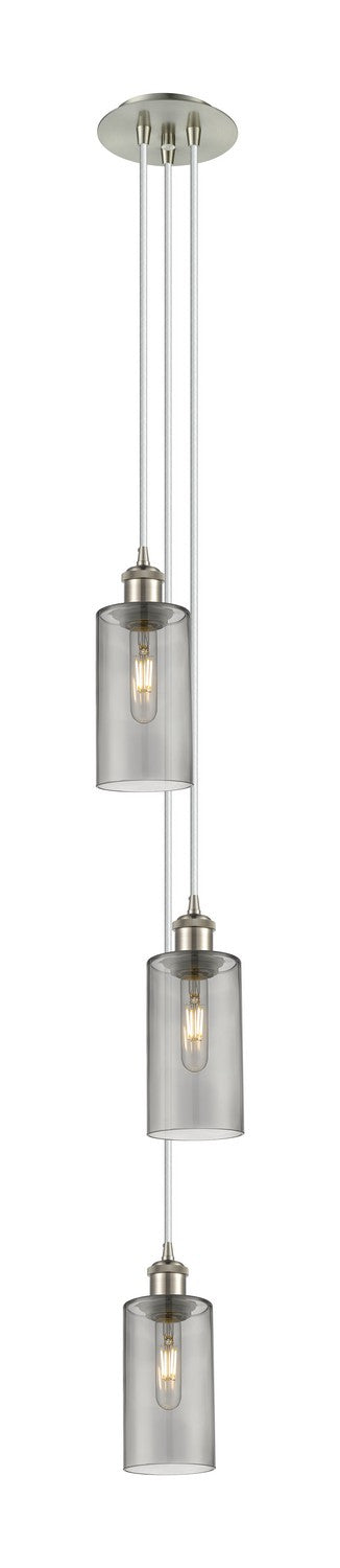 Innovations - 103B-3P-SN-G434-7SM - Three Light Pendant - Downtown Urban - Brushed Satin Nickel