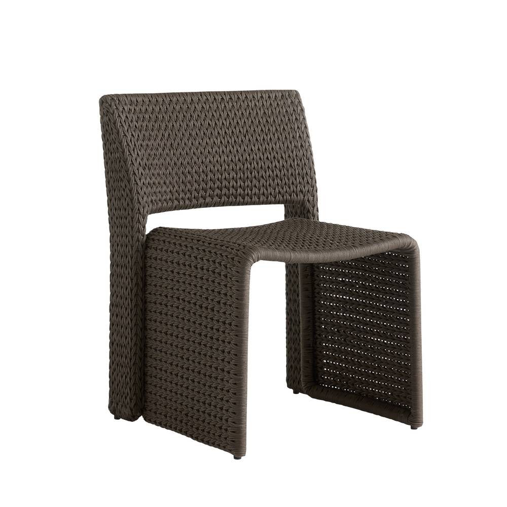 Arteriors - FRS32 - Outdoor Dining Chair - Veneto - Charcoal Brown