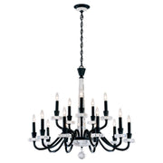 Schonbek - S9338-22OH - 15 Light Chandelier - Amadeus - Heirloom Gold