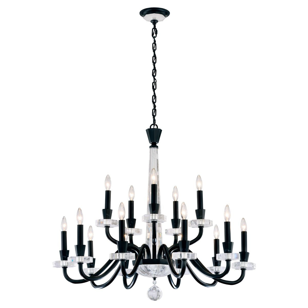 Schonbek - S9338-22OH - 15 Light Chandelier - Amadeus - Heirloom Gold