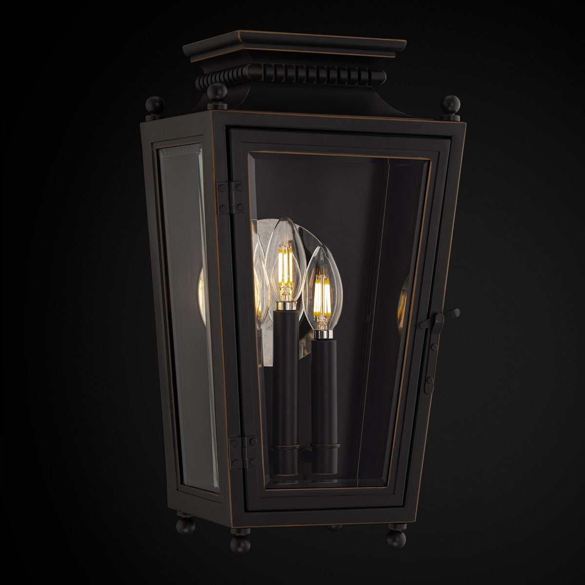 Schonbek - SW31517-720 - Three Light Outdoor Wall Mount - Milton - Zinc
