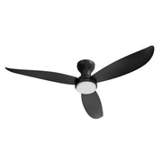 AFX Lighting - BNKN523LDCBKBK-RC - 52" Ceiling Fan - Banks - Black