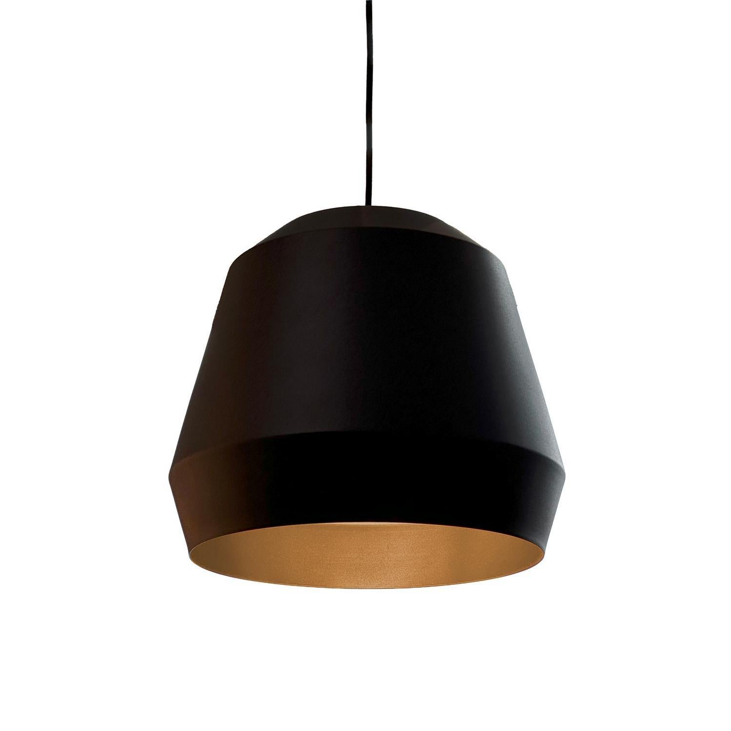 AFX Lighting - BRXP14MBBKGD - Pendant - Bronx - Black/Gold