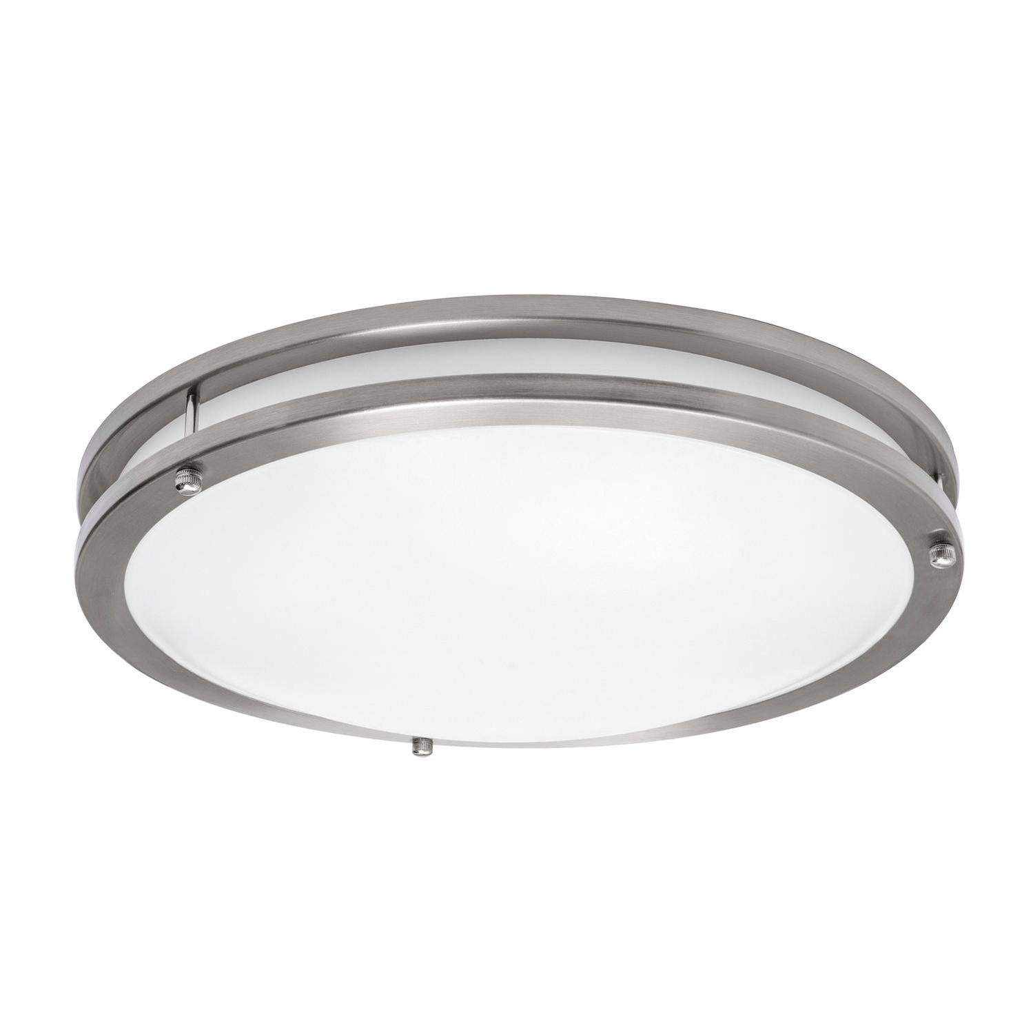 AFX Lighting - CAF14L5AJUDSN - LED Flush Mount - Carlisle - Satin Nickel
