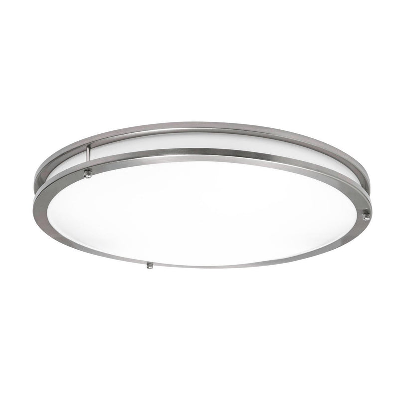 AFX Lighting - CAF18L5AJUDSN - LED Flush Mount - Carlisle - Satin Nickel
