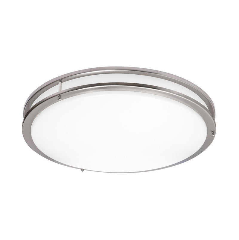 AFX Lighting - CAF24L5AJUDSN - LED Flush Mount - Carlisle - Satin Nickel