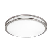 AFX Lighting - CAF24L5AJUDSN-BB - LED Flush Mount - Carlisle - Satin Nickel