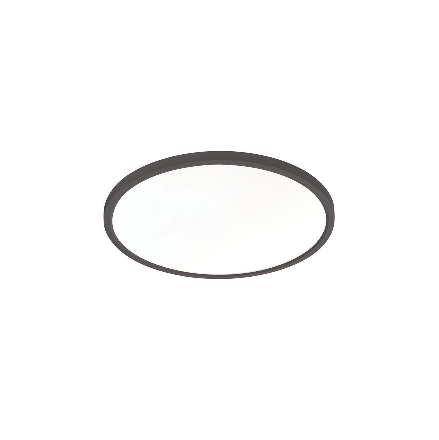 AFX Lighting - EGRF1625LAJUDBK - LED Flush Mount - Edge Round Large - Black