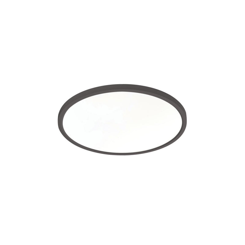 AFX Lighting - EGRF1625LAJUDBK - LED Flush Mount - Edge Round Large - Black