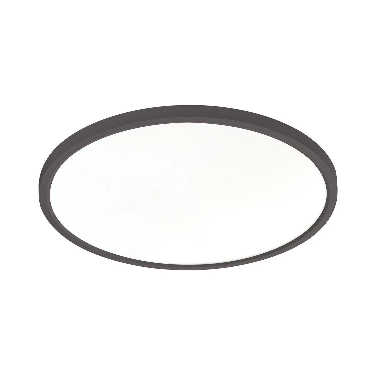 AFX Lighting - EGRF2440LAJUDBK - LED Flush Mount - Edge Round Large - Black